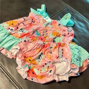 Baby dress with bloomers